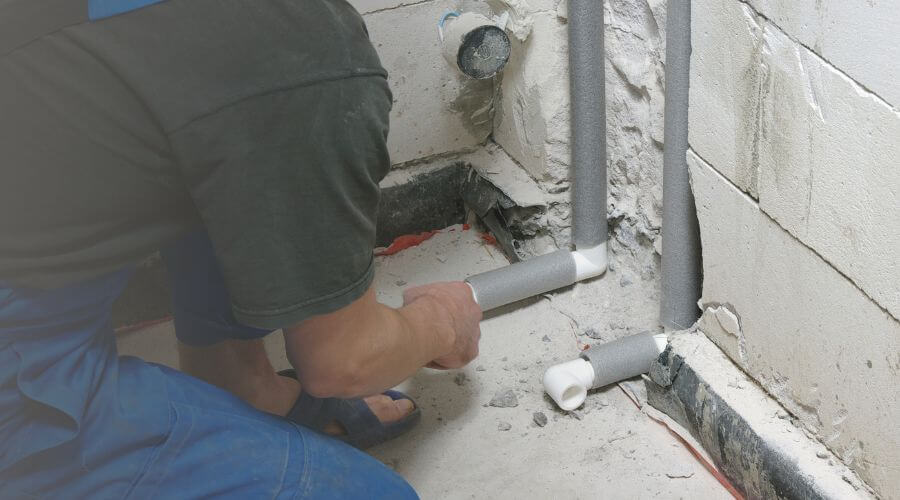 Expert burst pipe repair services in Center Point, LA